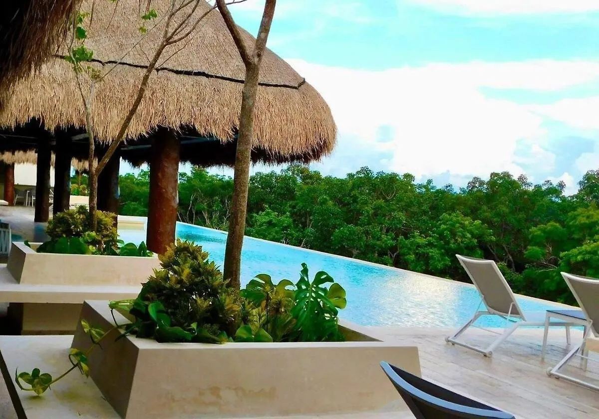 Daire Apartamento Lx Con Vista A La Jungla Tulum Meksika
