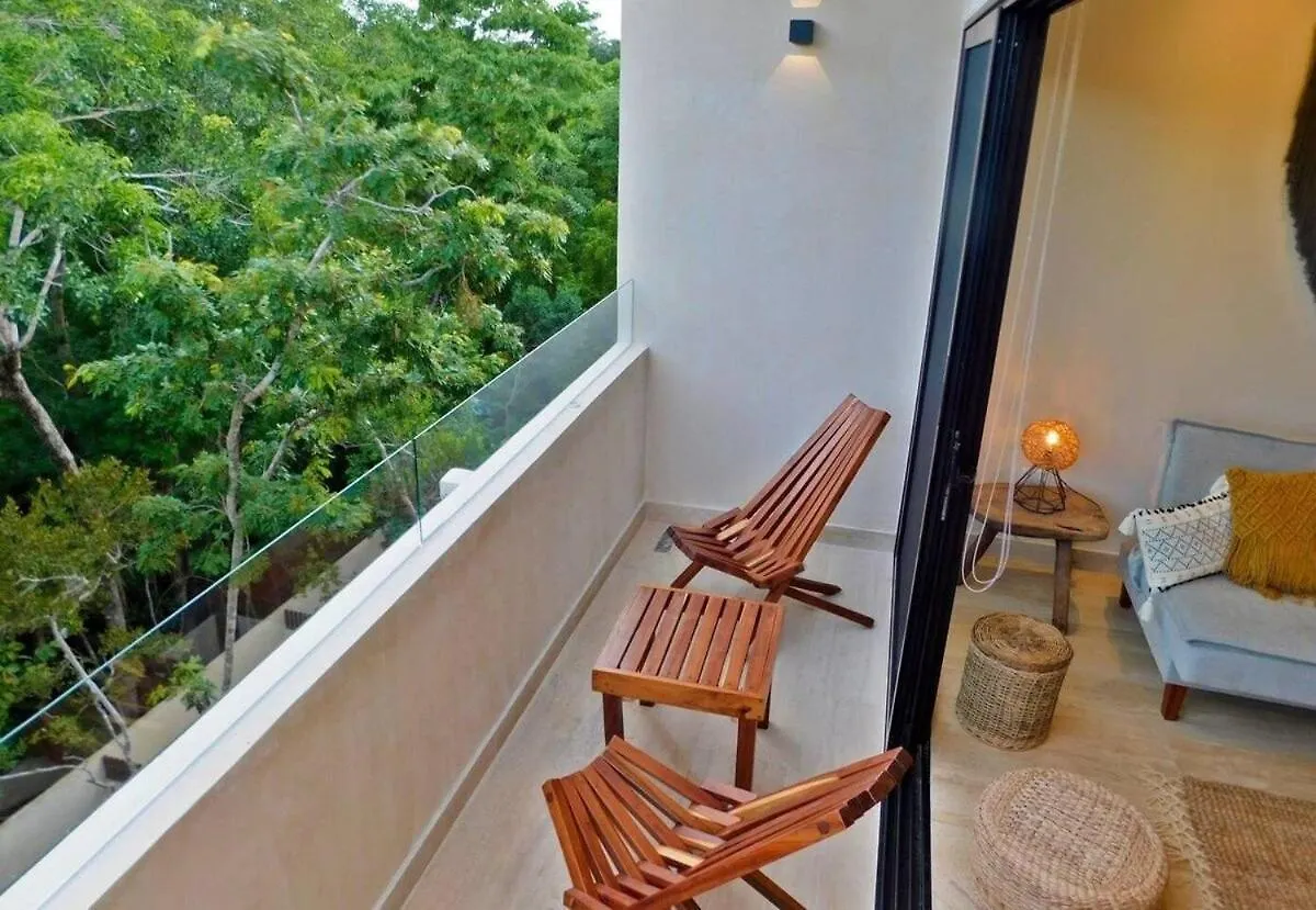 Apartamento Lx Con Vista A La Jungla Tulum 0*,