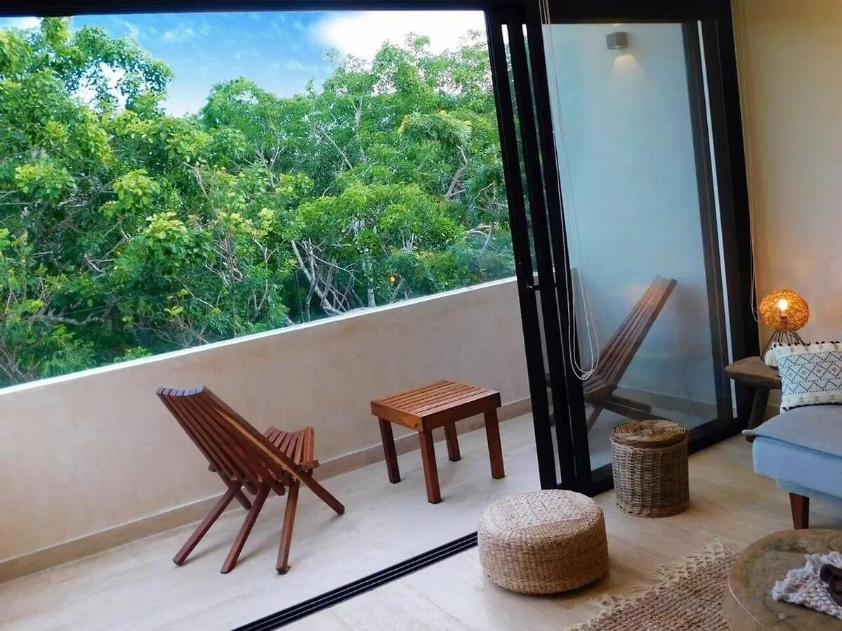 Apartamento Lx Con Vista A La Jungla Tulum Daire